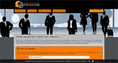 Desktop Screenshot of navette-paris.com
